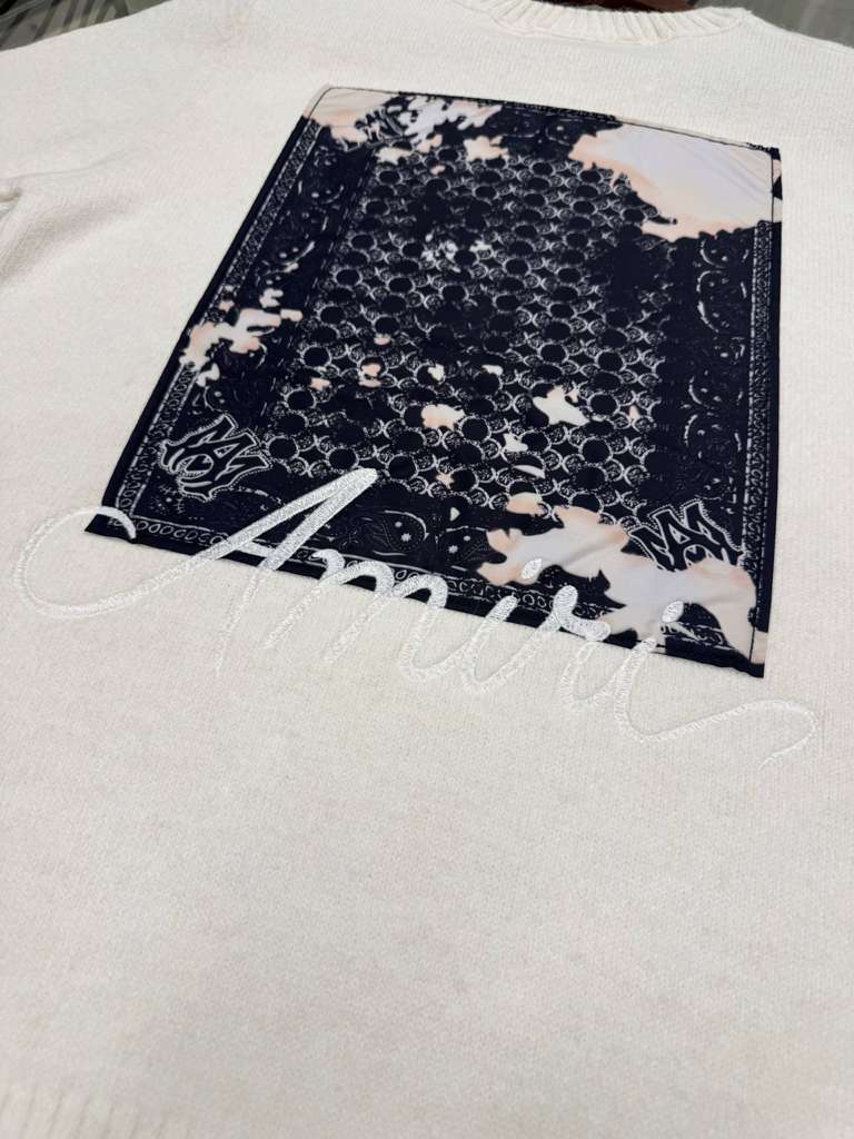 AMIRI embroidered-logo hoodie