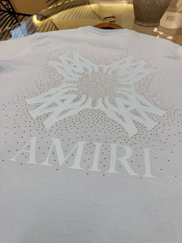 Amiri MA QUAD CRYSTAL TEE