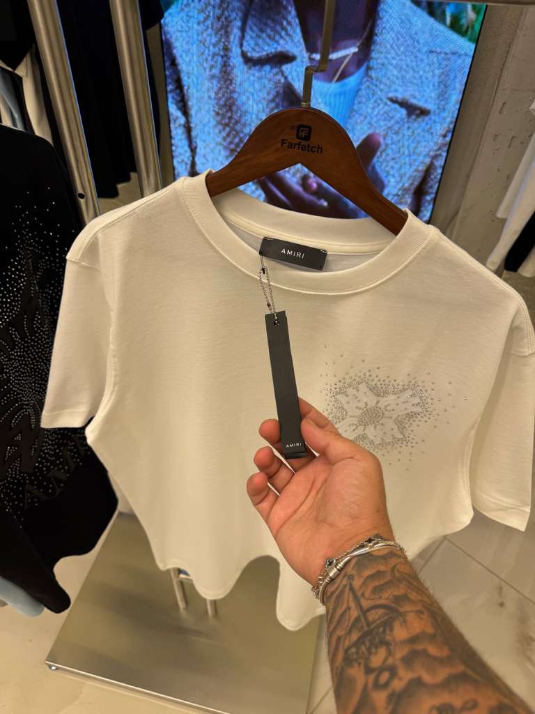 Amiri MA QUAD CRYSTAL TEE