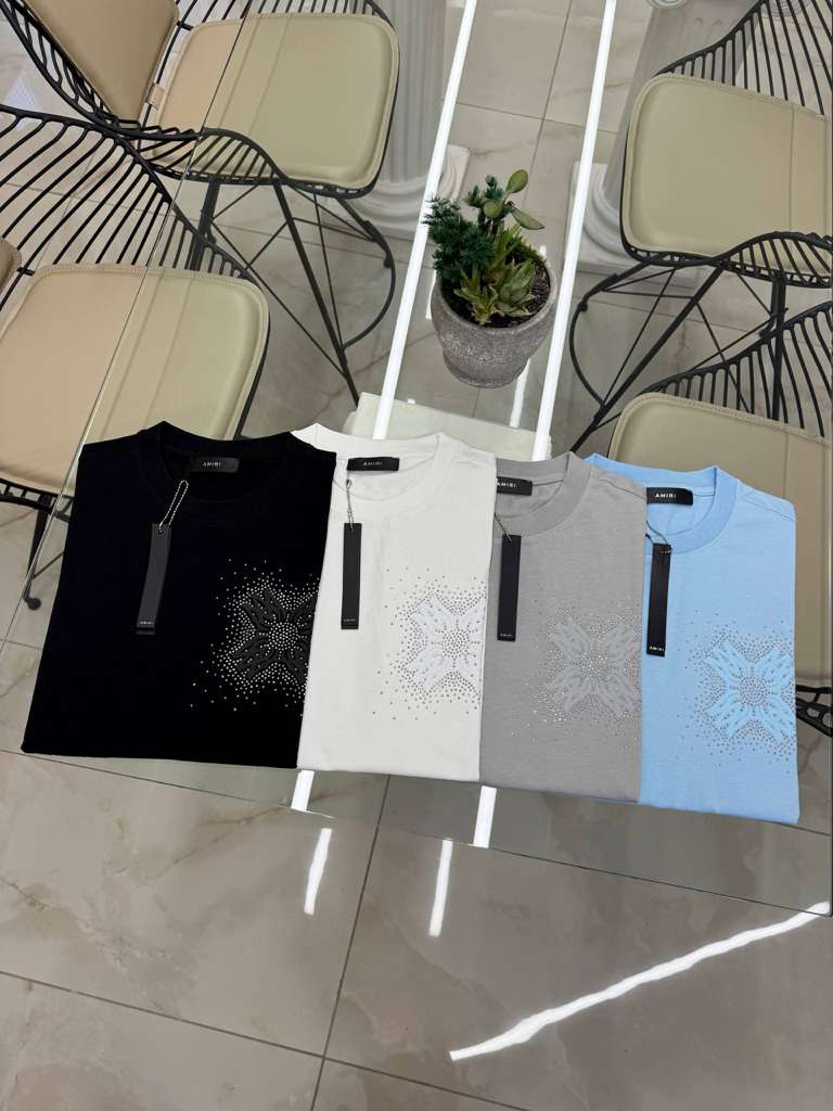 Amiri MA QUAD CRYSTAL TEE