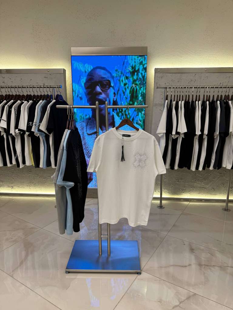 Amiri MA QUAD CRYSTAL TEE