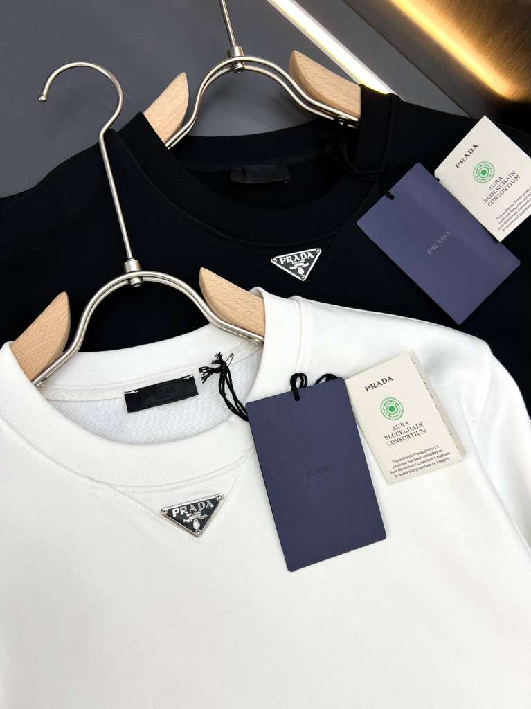 Prada Men’s Technical Cotton Sweatshirt