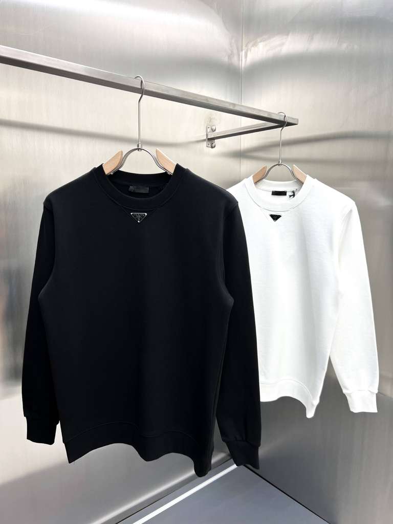 Prada Men’s Technical Cotton Sweatshirt