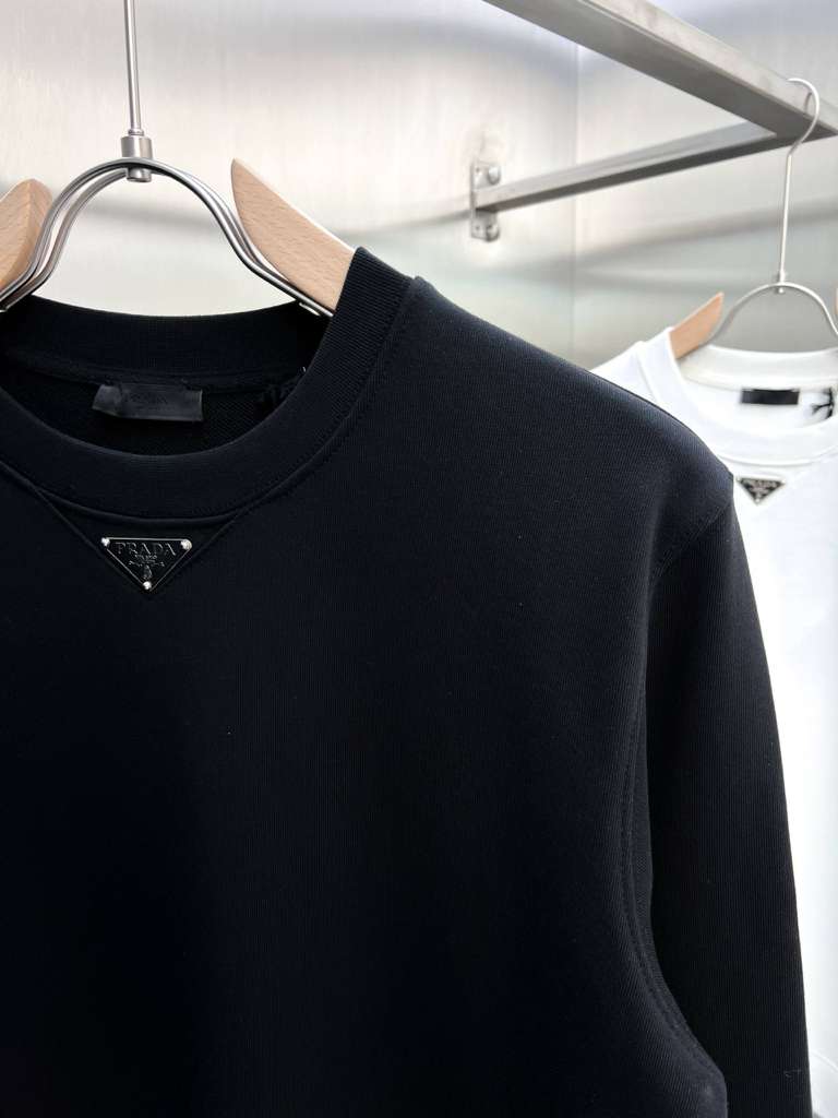 Prada Men’s Technical Cotton Sweatshirt