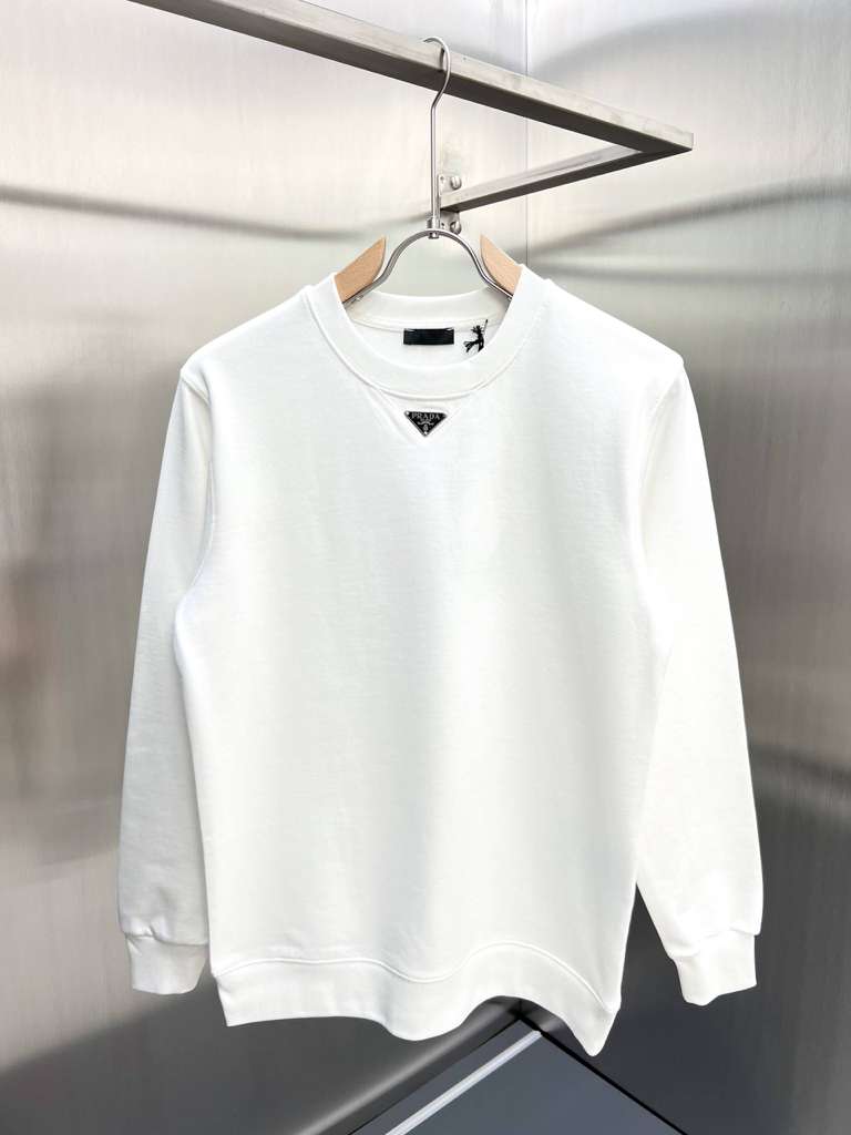 Prada Men’s Technical Cotton Sweatshirt