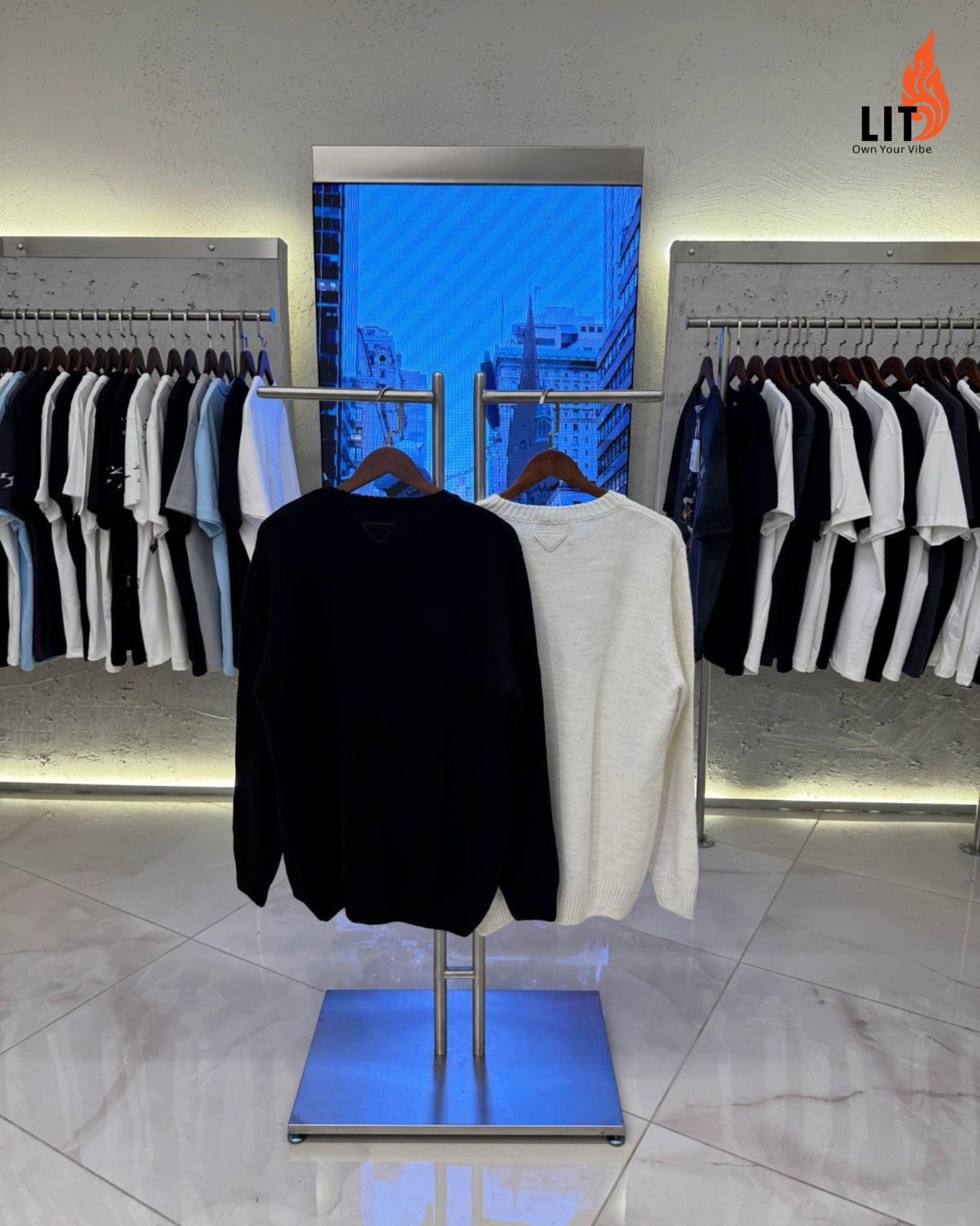 Prada cashmere crew-neck jumper