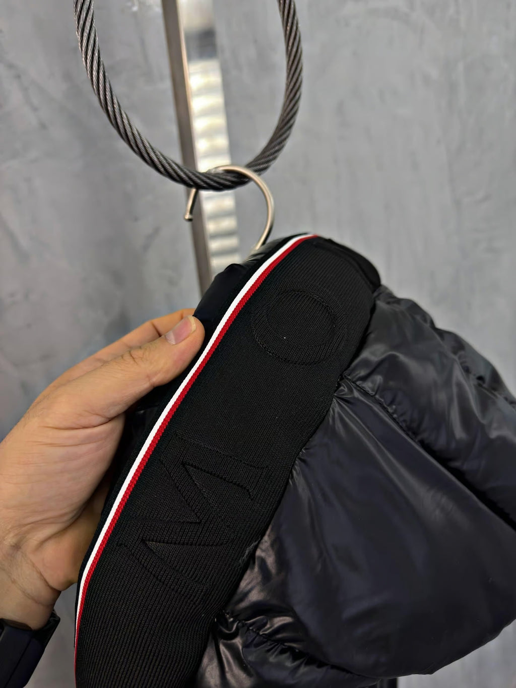 Black Moncler Pavin Down puffer Jacket